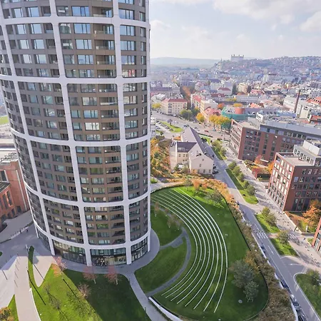 Sky Park Tower 3, Free Parking And Beautiful Views Apartmán Bratislava